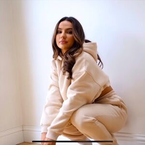 Oner Active Cream Hoodie